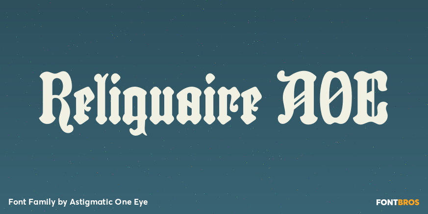 Reliquaire AOE Poster