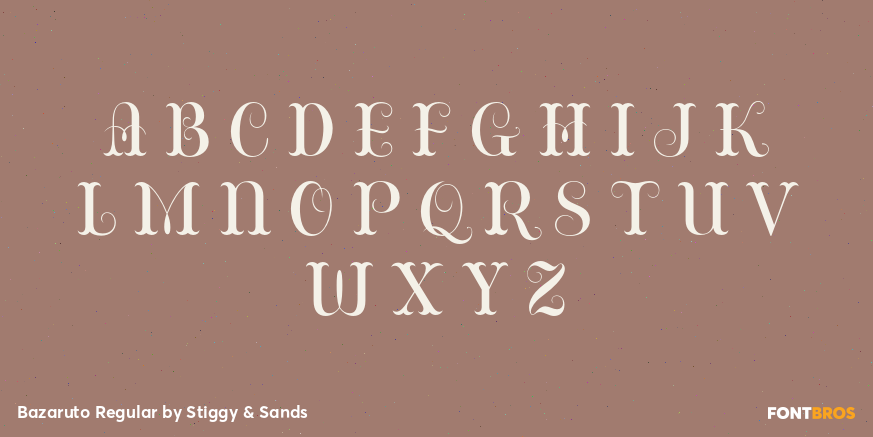 Bazaruto Regular Font Poster #1