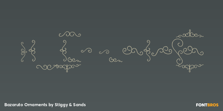 Bazaruto Ornaments Poster