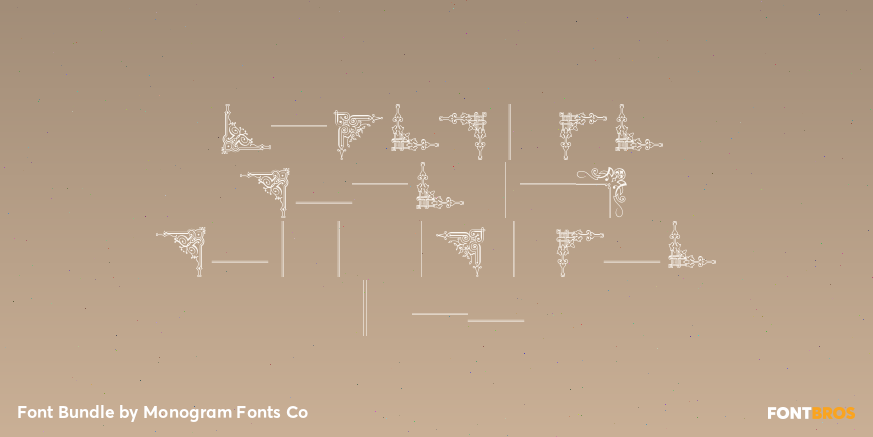 Franklin Corners Collection Two Font Poster #1