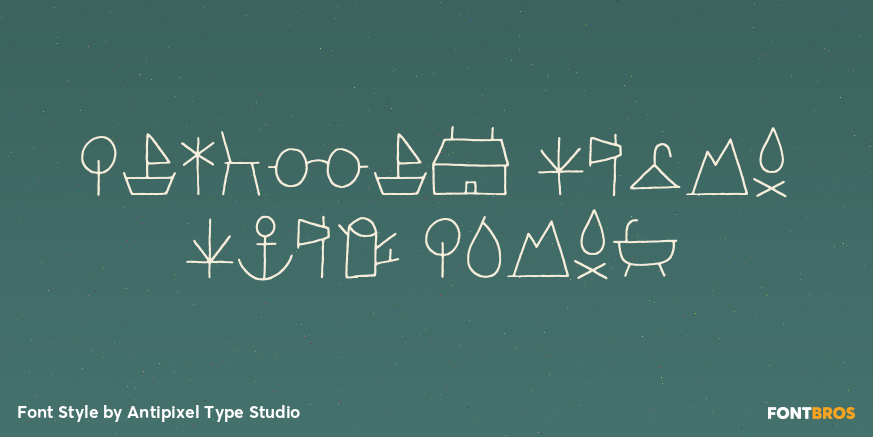 LeOsler Rough Icon Light Poster