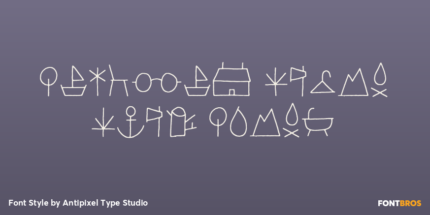 LeOsler Rough Icon Light Poster