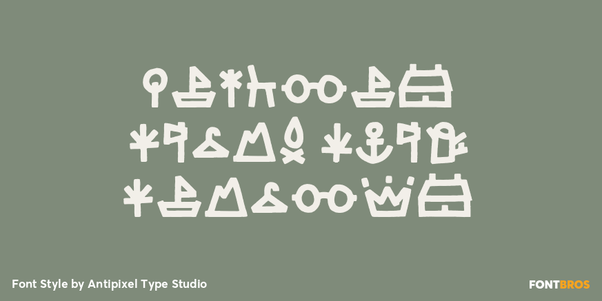 LeOsler Rough Icon Regular Poster