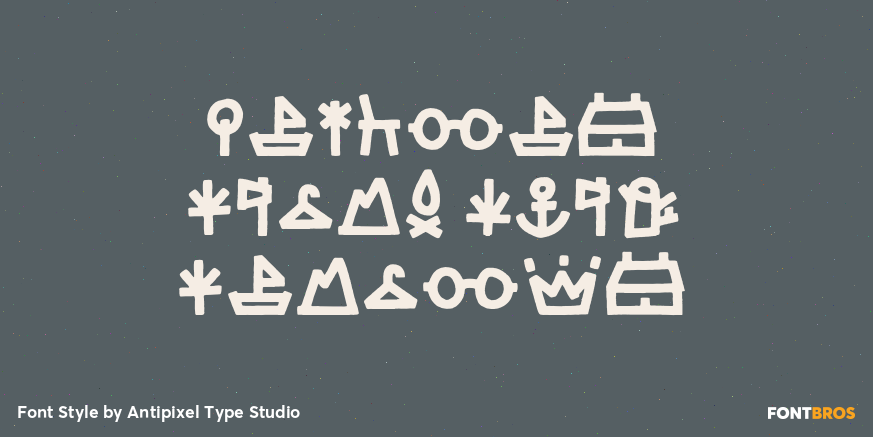 LeOsler Rough Icon Regular Poster