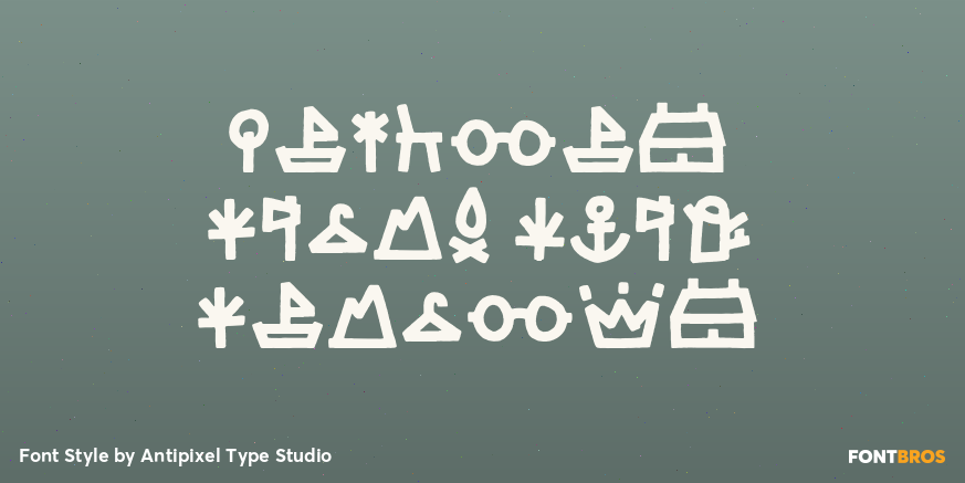 LeOsler Rough Icon Regular Poster