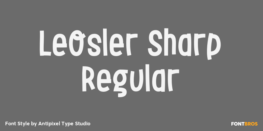 LeOsler Sharp Regular Poster