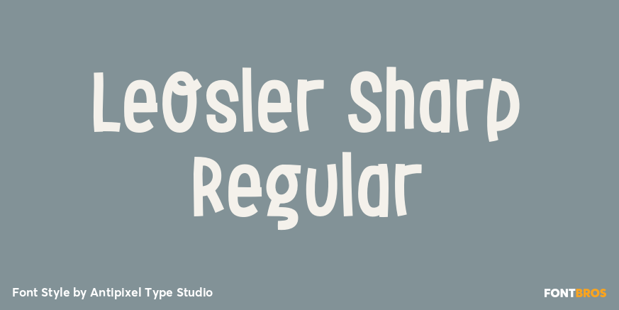 LeOsler Sharp Regular Poster