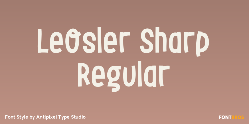 LeOsler Sharp Regular Poster