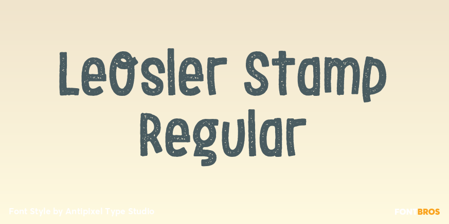 LeOsler Stamp Regular Poster