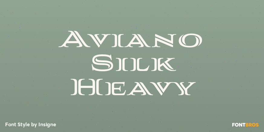 Aviano Silk Heavy Poster