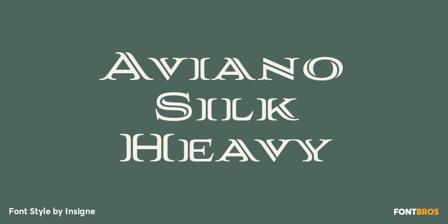 Aviano Silk Heavy Poster