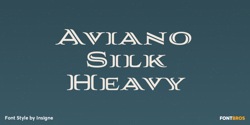 Aviano Silk Heavy Poster