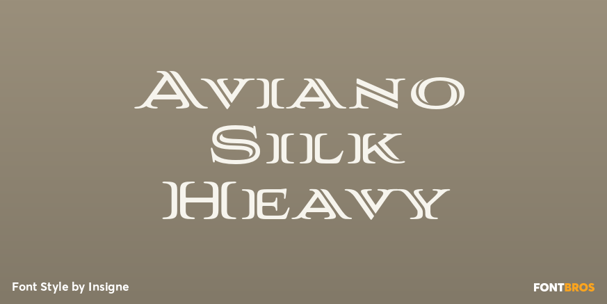 Aviano Silk Heavy Poster