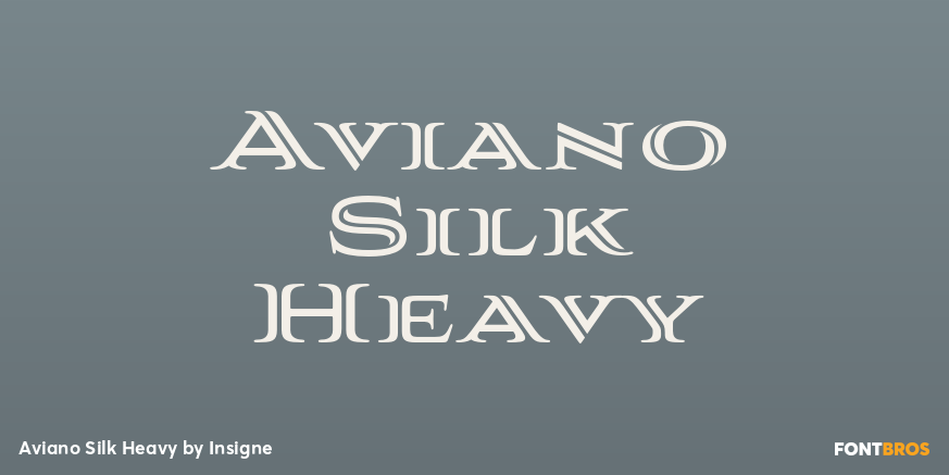 Aviano Silk Heavy Poster