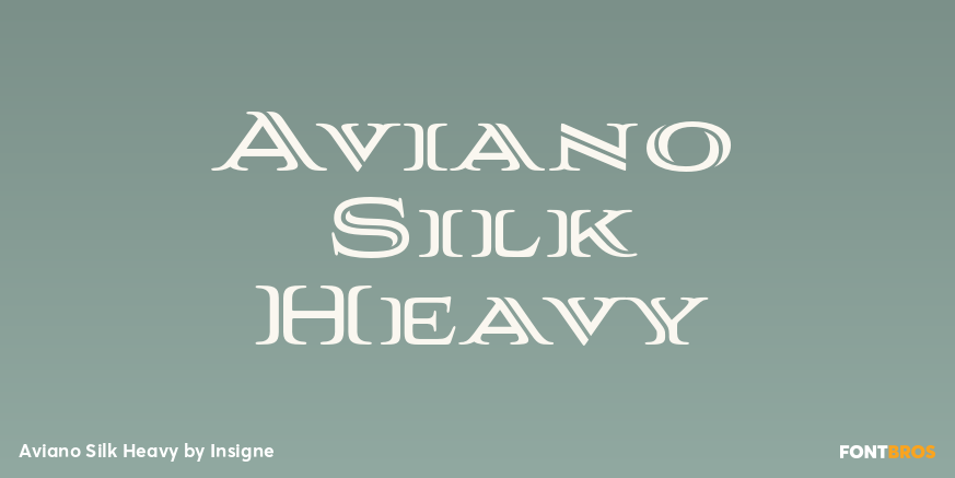 Aviano Silk Heavy Poster