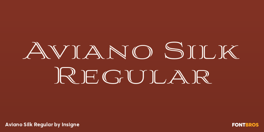 Aviano Silk Regular Poster