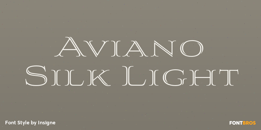 Aviano Silk Light Poster