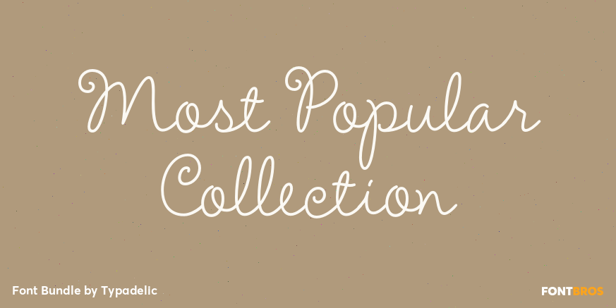 Most Popular Collection Poster