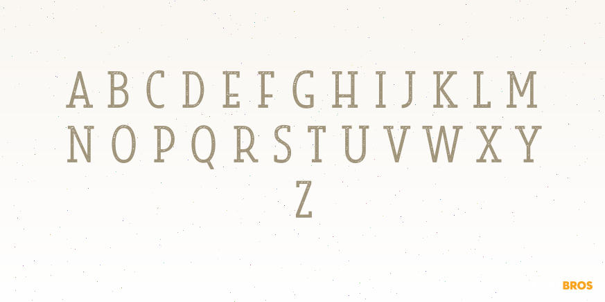 Look Serif Jean Light Font Poster #2