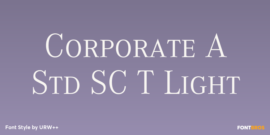 Corporate A Std SC T Light Poster