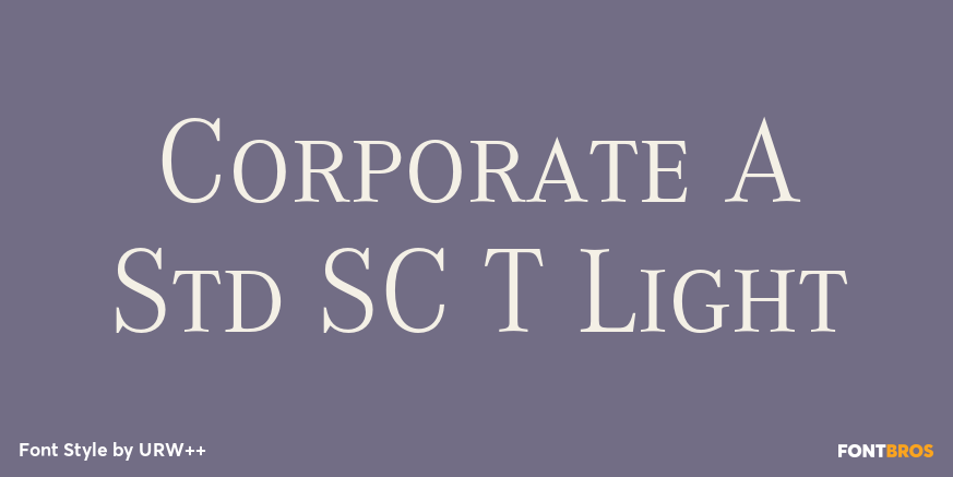 Corporate A Std SC T Light Poster