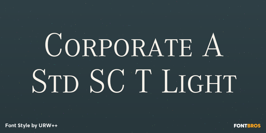 Corporate A Std SC T Light Poster