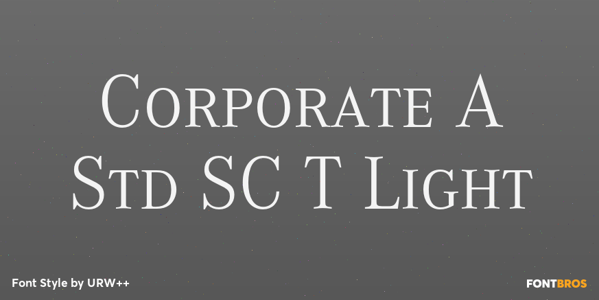 Corporate A Std SC T Light Poster