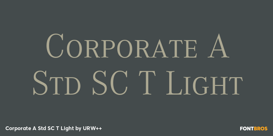 Corporate A Std SC T Light Poster