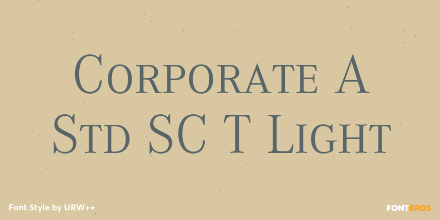 Corporate A Std SC T Light Poster