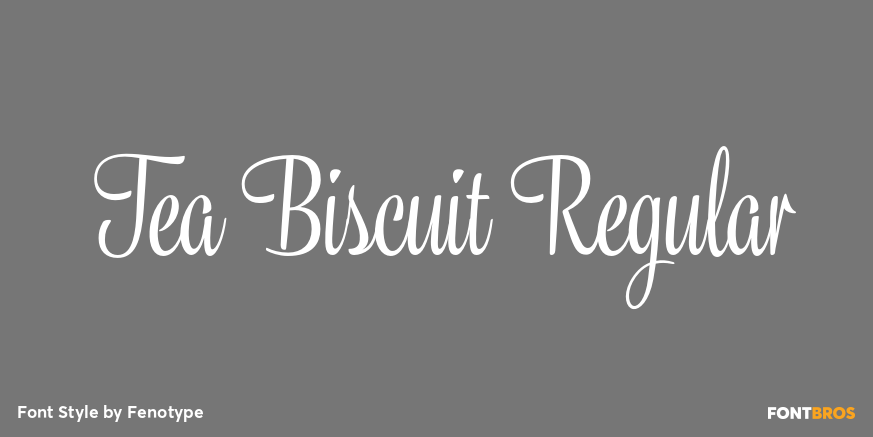 Tea Biscuit Regular Poster