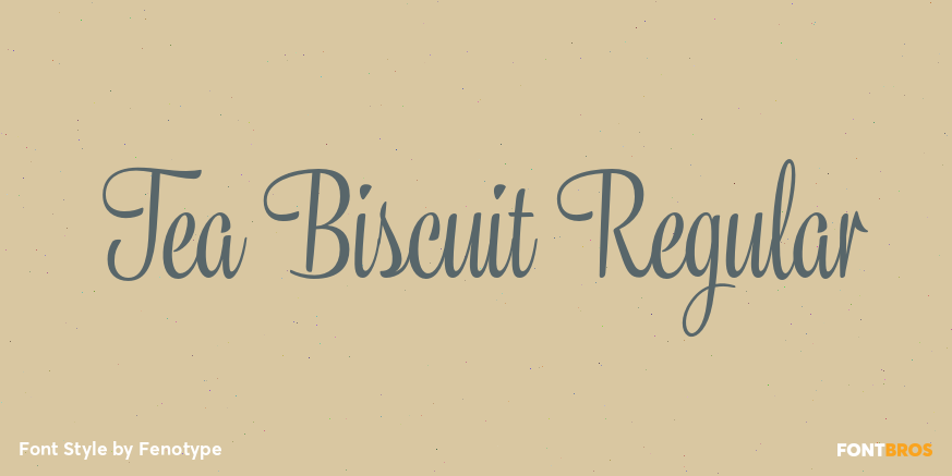 Tea Biscuit Regular Poster