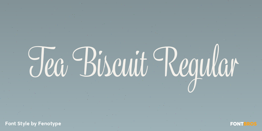Tea Biscuit Regular Poster