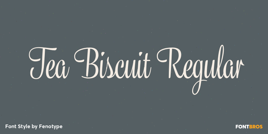 Tea Biscuit Regular Poster