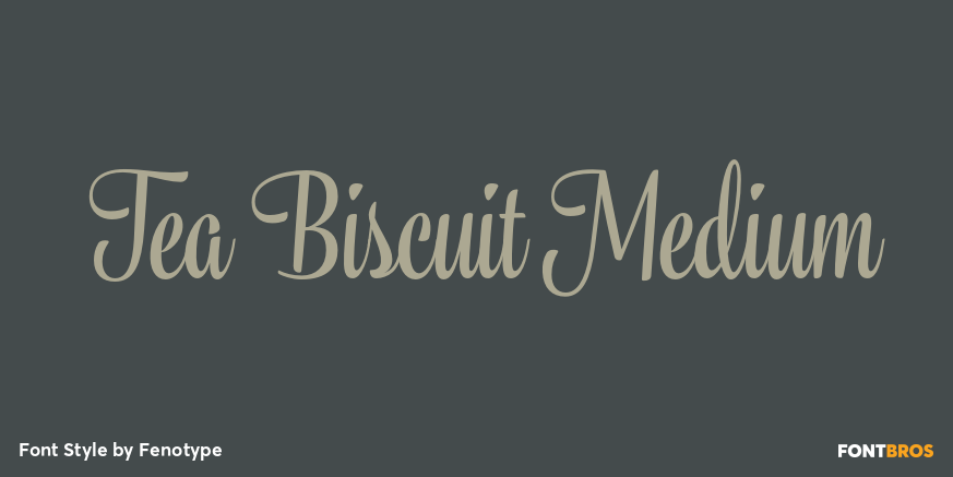 Tea Biscuit Medium Poster