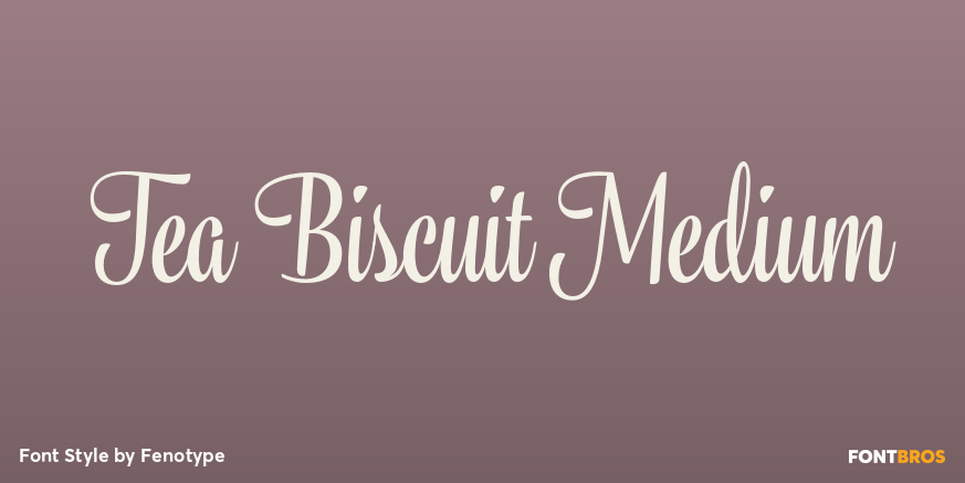Tea Biscuit Medium Poster