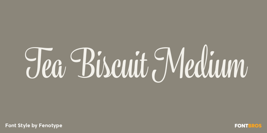 Tea Biscuit Medium Poster