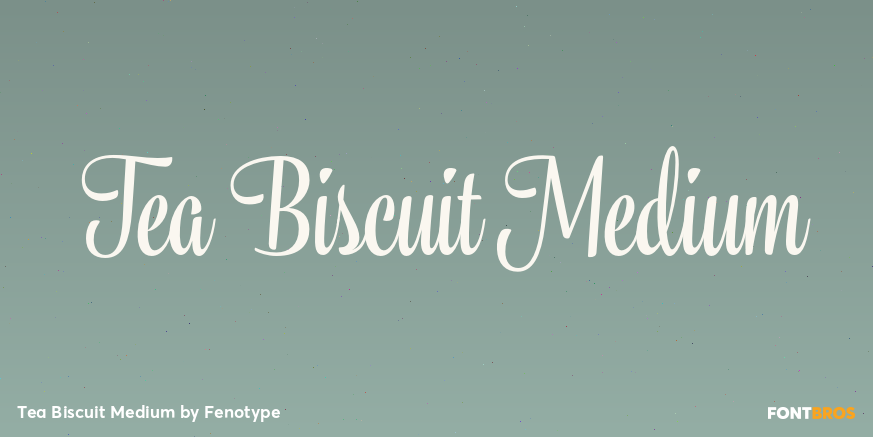 Tea Biscuit Medium Poster