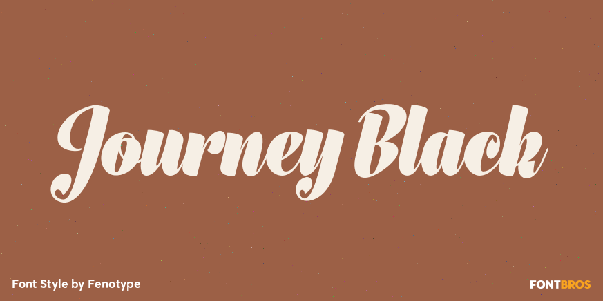 Journey Black Poster