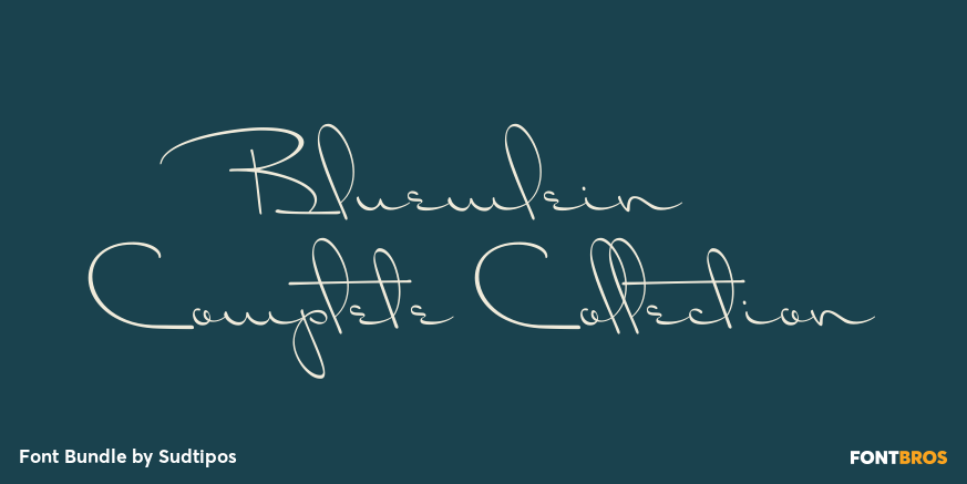 Bluemlein Complete Collection Poster