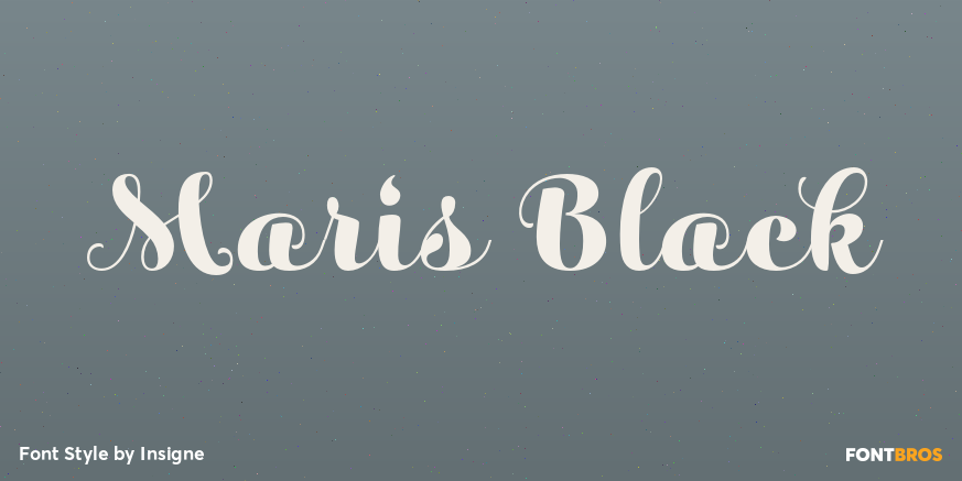 Maris Black Poster