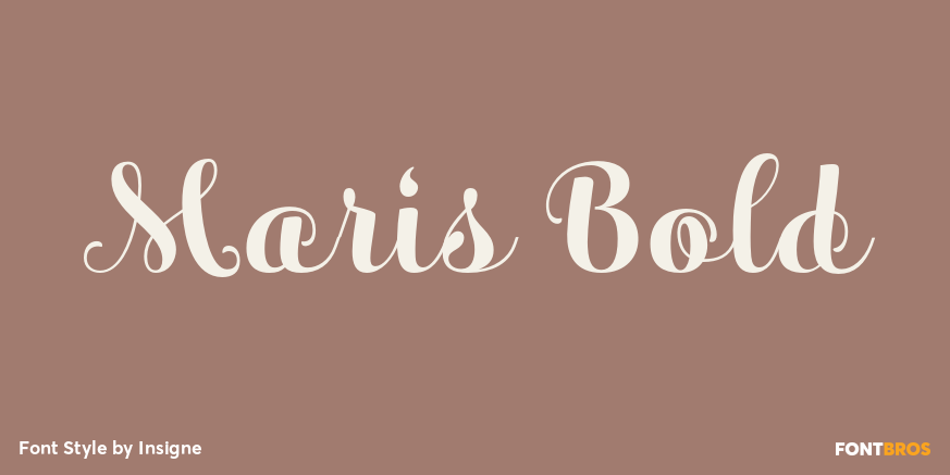 Maris Bold Poster