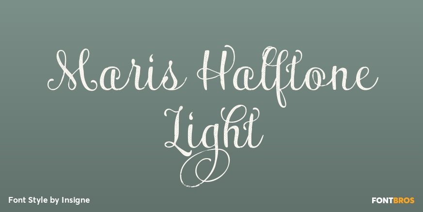 Maris Halftone Light Poster