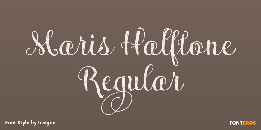 Maris Halftone Regular Poster