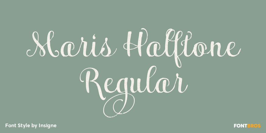 Maris Halftone Regular Poster