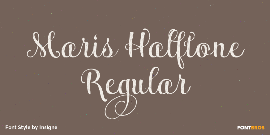 Maris Halftone Regular Poster