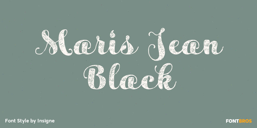 Maris Jean Black Poster