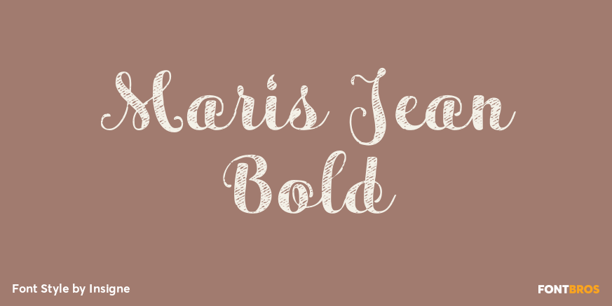 Maris Jean Bold Poster