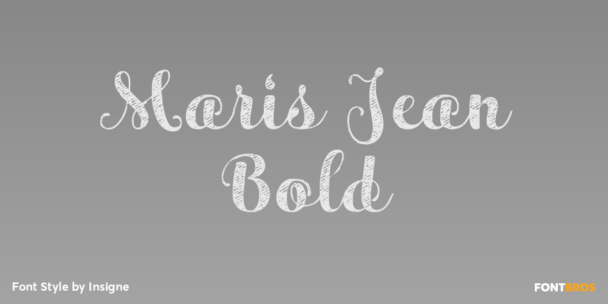 Maris Jean Bold Poster