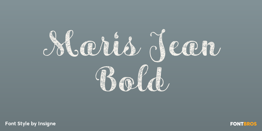 Maris Jean Bold Poster