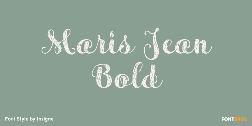 Maris Jean Bold Poster